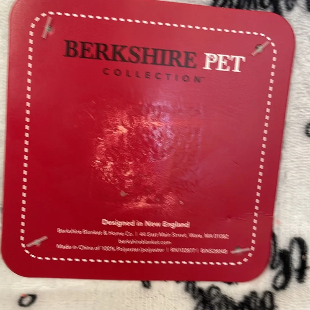 Dachshund themed throw blanket.